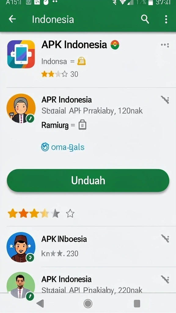 Galeri pratinjau visual guru303 build APK resmi terbaru